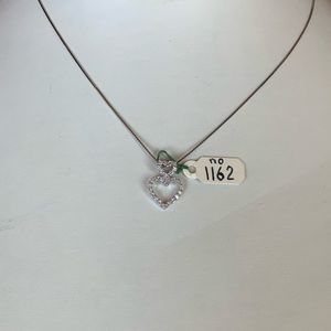 Double heart pendant